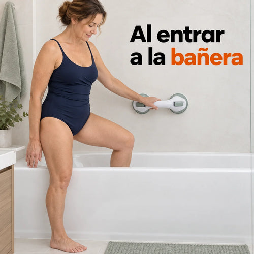 SafeGrip - Barra de Seguridad Antideslizante para Ducha